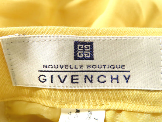 GIVENCHY Women's Yellow Suit, Size 12, with GIVENCHY Jacket