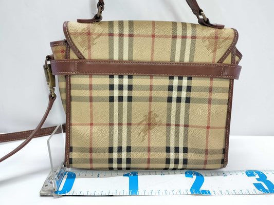 BURBERRY Nova Check Shoulder Bag
