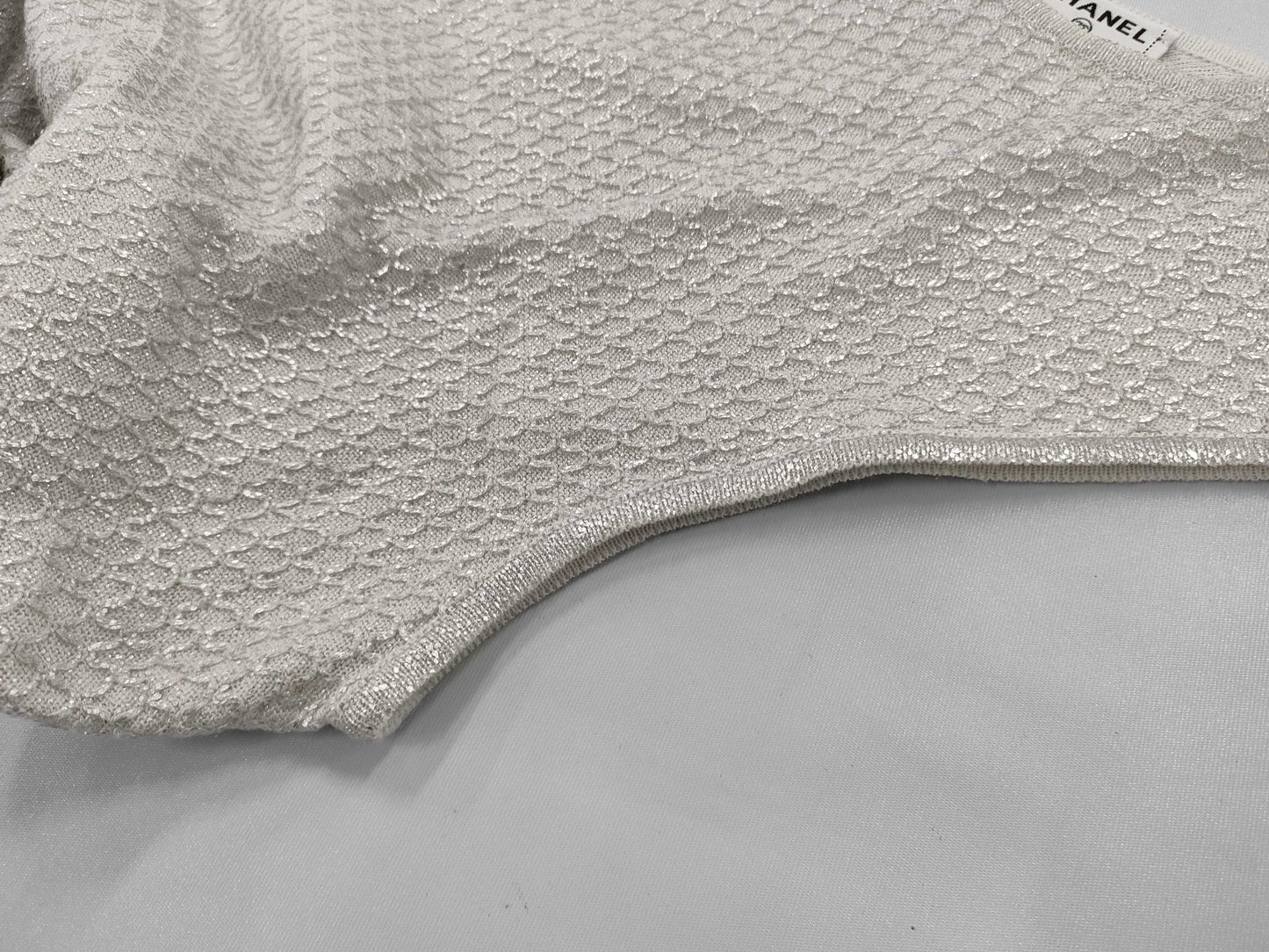 CHANEL Tank Top Gray 09P #38 Tops