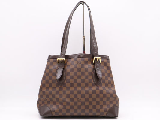 LOUIS VUITTON N51204 Damier Hampstead MM Tote Bag