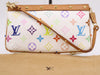 LOUIS VUITTON M92649 Multicolor Pochette Accessoires Blanc with Dust Bag