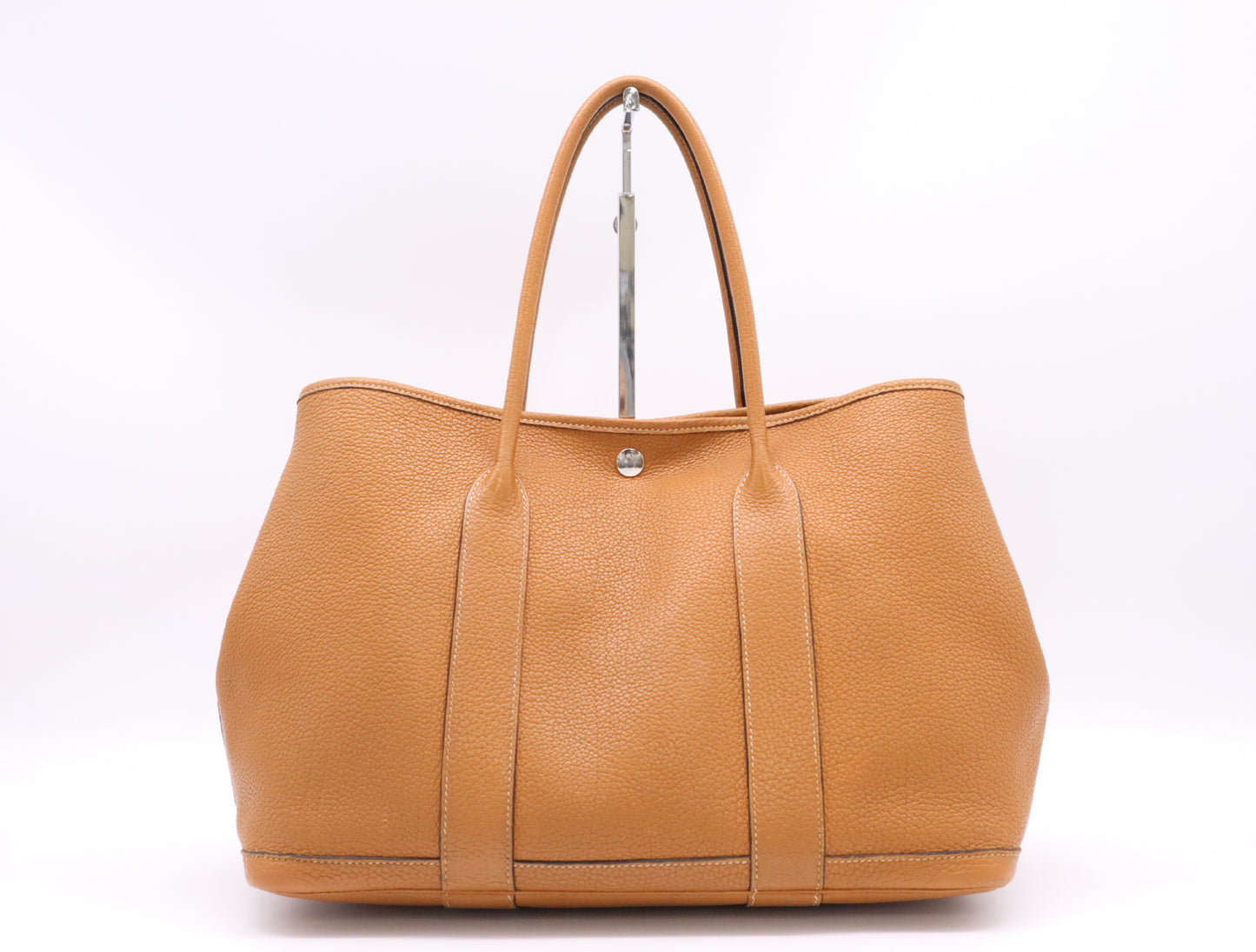 HERMES Negonda Garden Party 36 Brown A Stamp 2017 Tote Bag