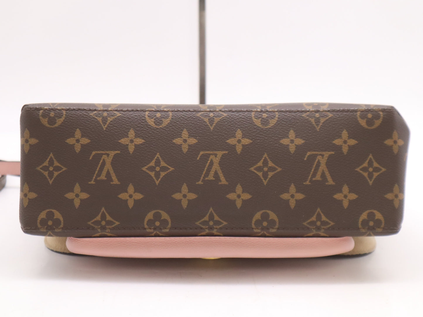 LOUIS VUITTON M43960 Marignan Rose Poudre Handbag with Shoulder Strap