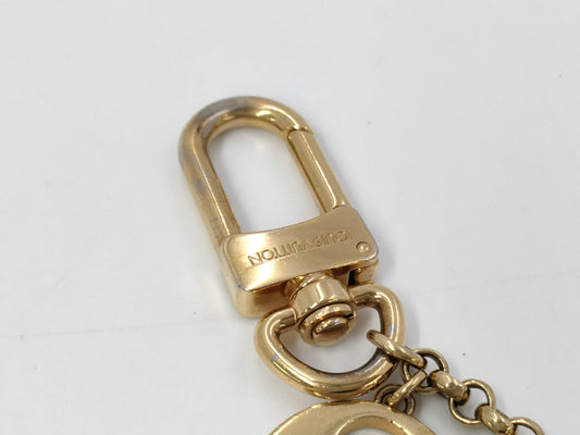 LOUIS VUITTON M65111 Bag Charm Metal Fleur de Monogram Key Case/Key Holder
