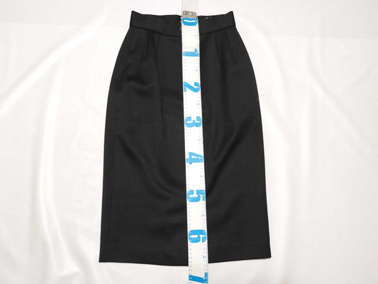 Christian Dior Wool Skirt Black Skirt