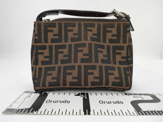 FENDI Zucca Mini Hand Pouch