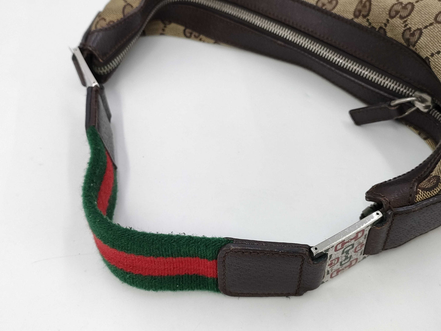 GUCCI Sherry GG Canvas One-Shoulder Handbag