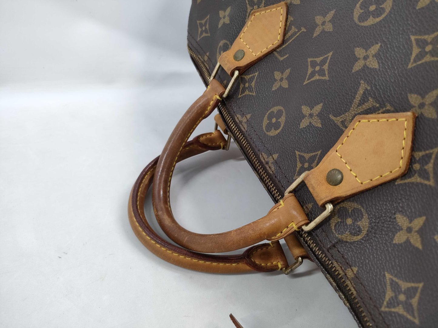 LOUIS VUITTON Monogram Speedy 30 Boston Bag