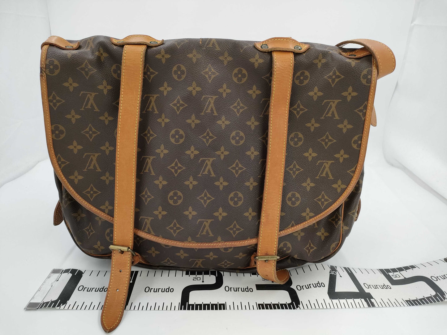 LOUIS VUITTON Monogram Saumur Shoulder Bag
