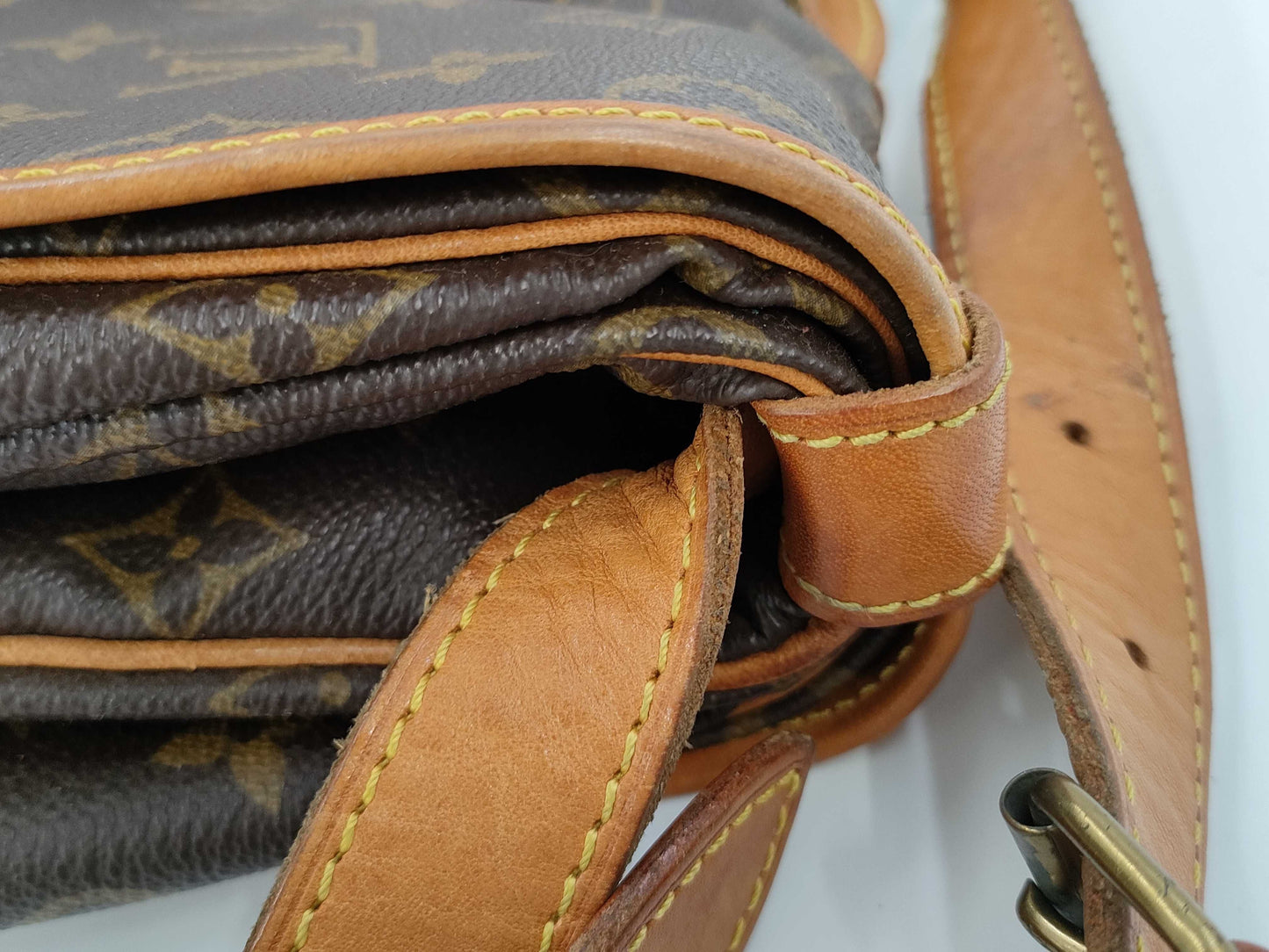 LOUIS VUITTON Monogram Saumur Shoulder Bag