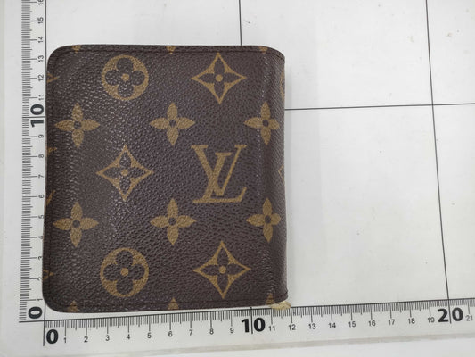 LOUIS VUITTON Compact Zip Monogram Wallet
