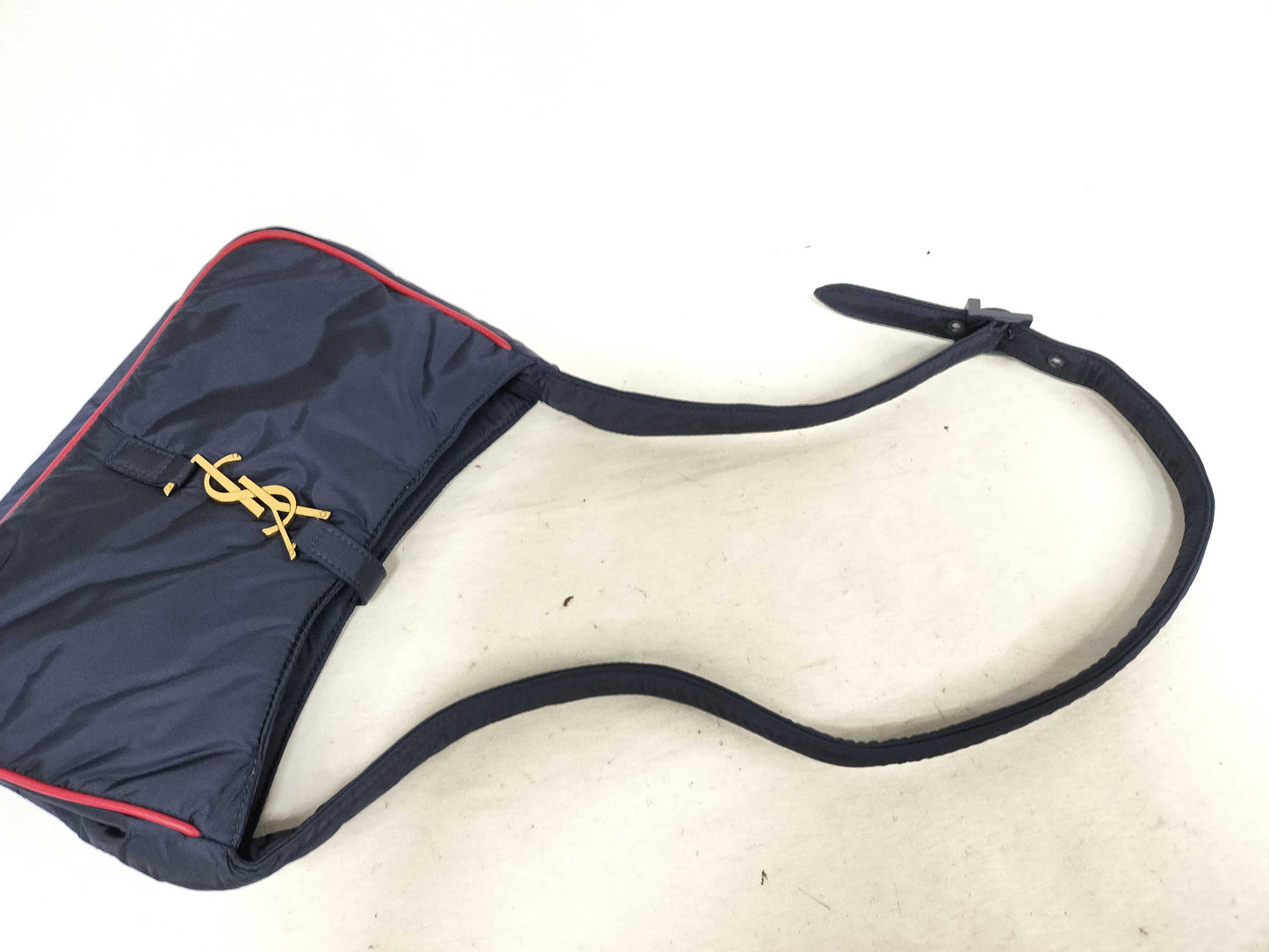 SAINT LAURENT SAINT LAURENT SAINT LAURENT Unused One-Shoulder Bag YSL GD Hardware Navy Dust Bag Shoulder Bag