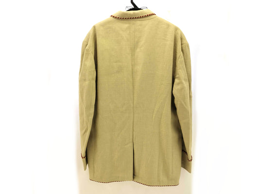 GUCCI Horsebit Linen Tailored Jacket