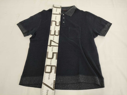 LOUIS VUITTON Louis Vuitton Back Monogram All-Over Print Short Sleeve Polo Shirt Size 4L Tops