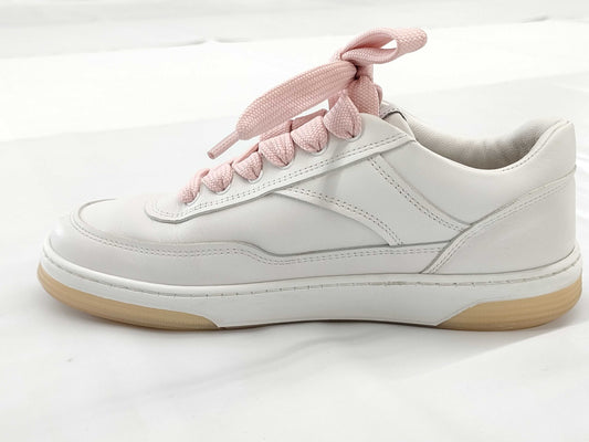 CHANEL Coco Mark Low-Cut Sneakers Size 35