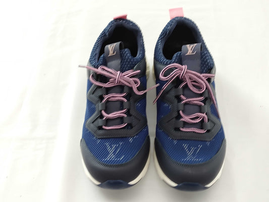 LOUIS VUITTON LOUIS VUITTON Louis Vuitton Monogram After Game Line Mesh Sneakers Size 36