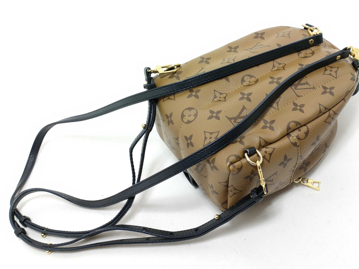 LOUIS VUITTON Monogram Reverse Palm Springs Backpack MINI M42411 FL0230 Backpack