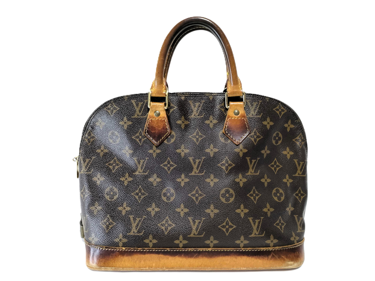 LOUIS VUITTON Monogram Alma M51130 BA1905 Brown Handbag