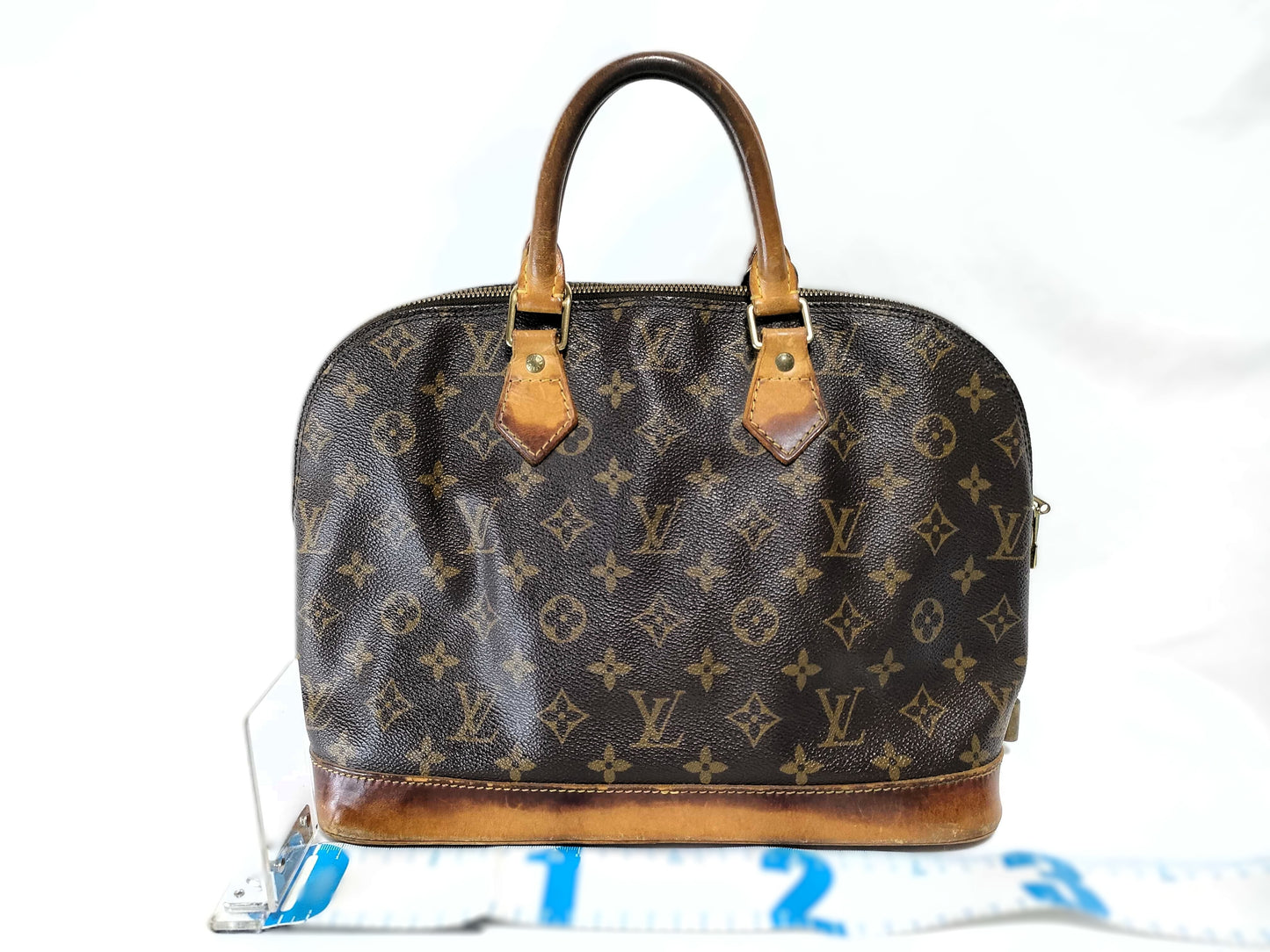 LOUIS VUITTON Monogram Alma M51130 BA1905 Brown Handbag