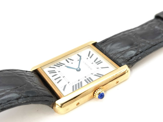 Cartier Tank Solo LM 2742 291720PL Quartz Women's Watch