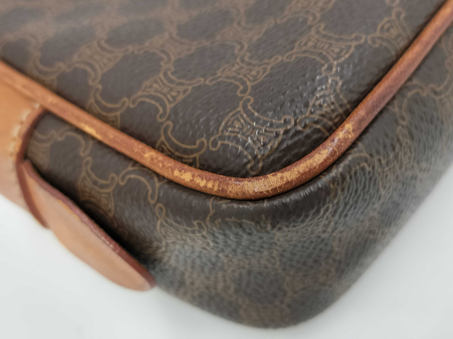 CELINE Macadam Shoulder Bag
