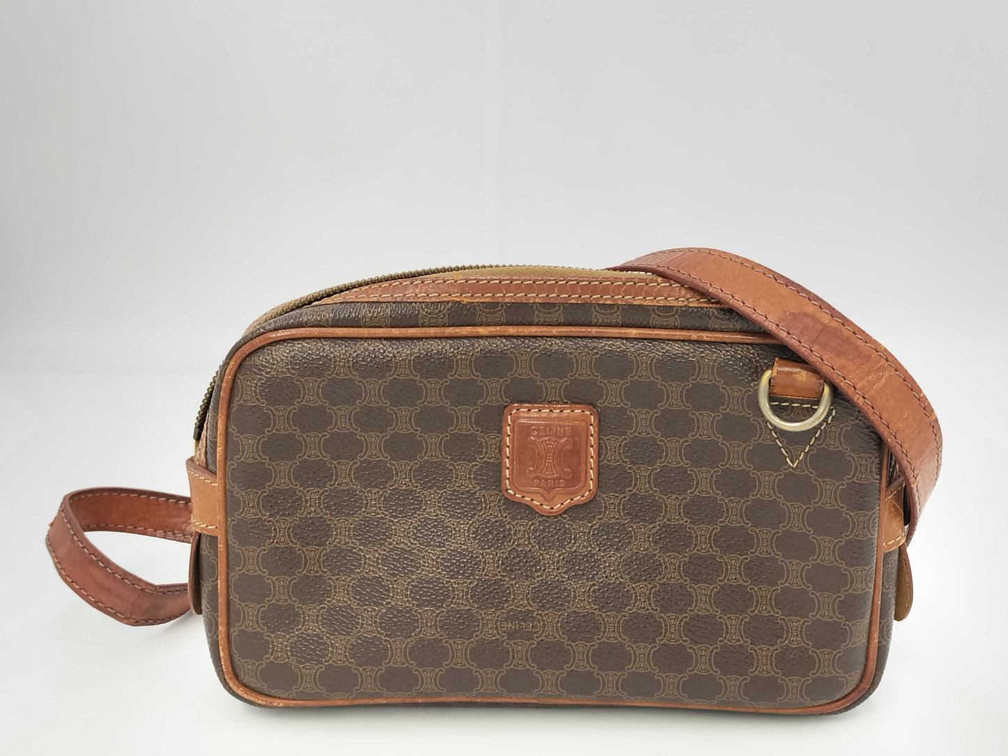 CELINE Macadam Shoulder Bag