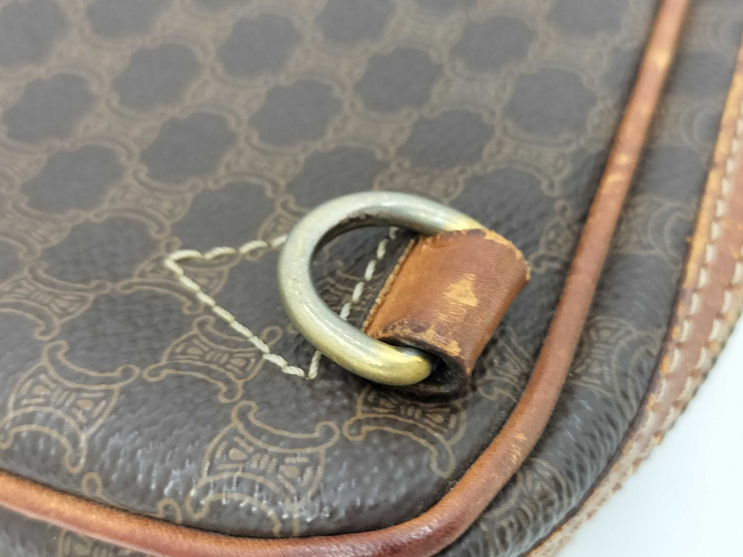 CELINE Macadam Shoulder Bag