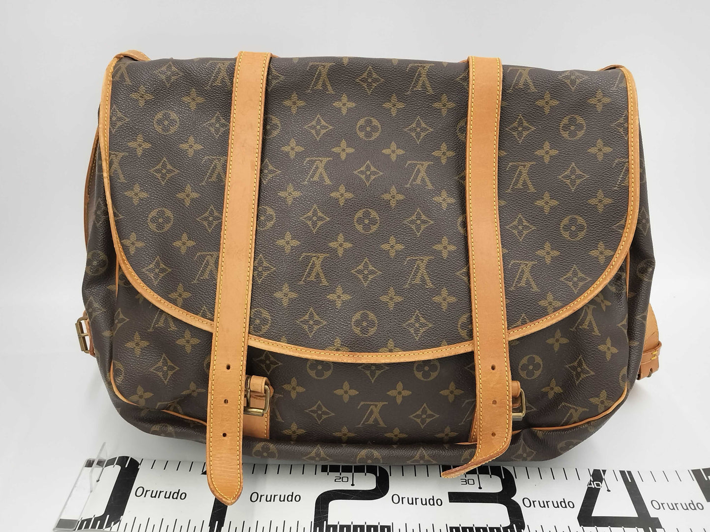 LOUIS VUITTON Monogram Saumur 43 M42252/AR0812 Shoulder Bag