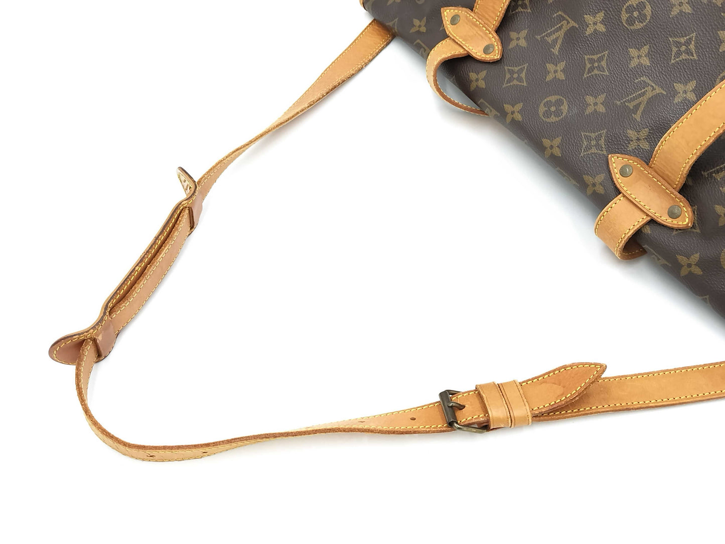LOUIS VUITTON Monogram Saumur 43 M42252/AR0812 Shoulder Bag