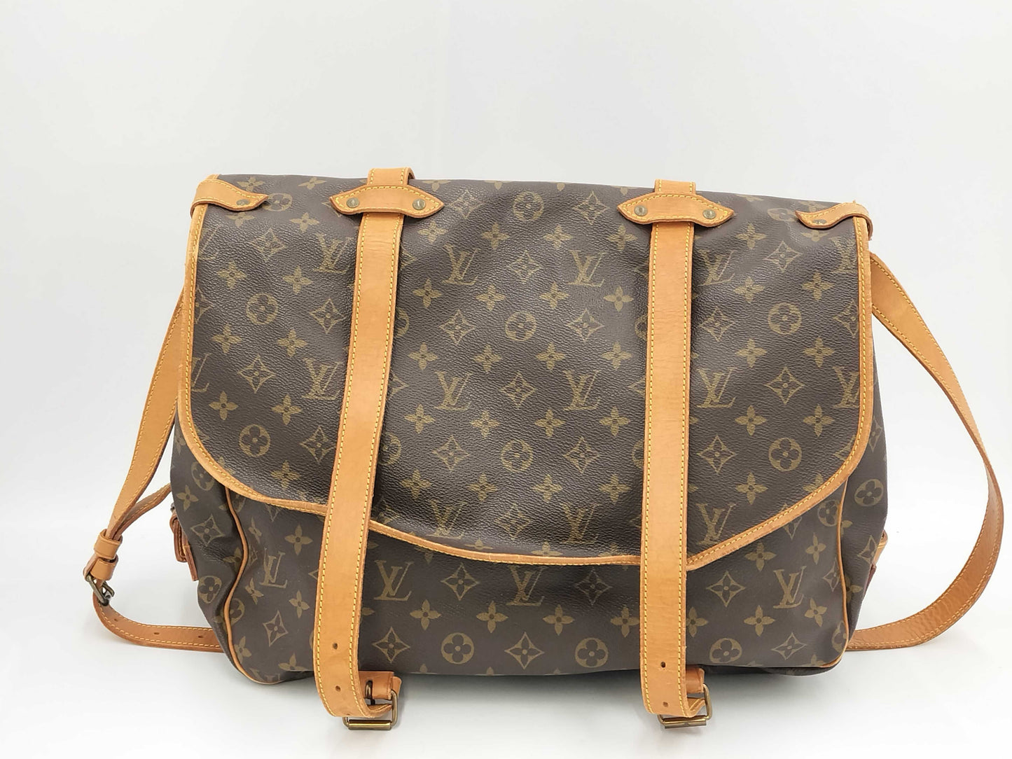 LOUIS VUITTON Monogram Saumur 43 M42252/AR0812 Shoulder Bag