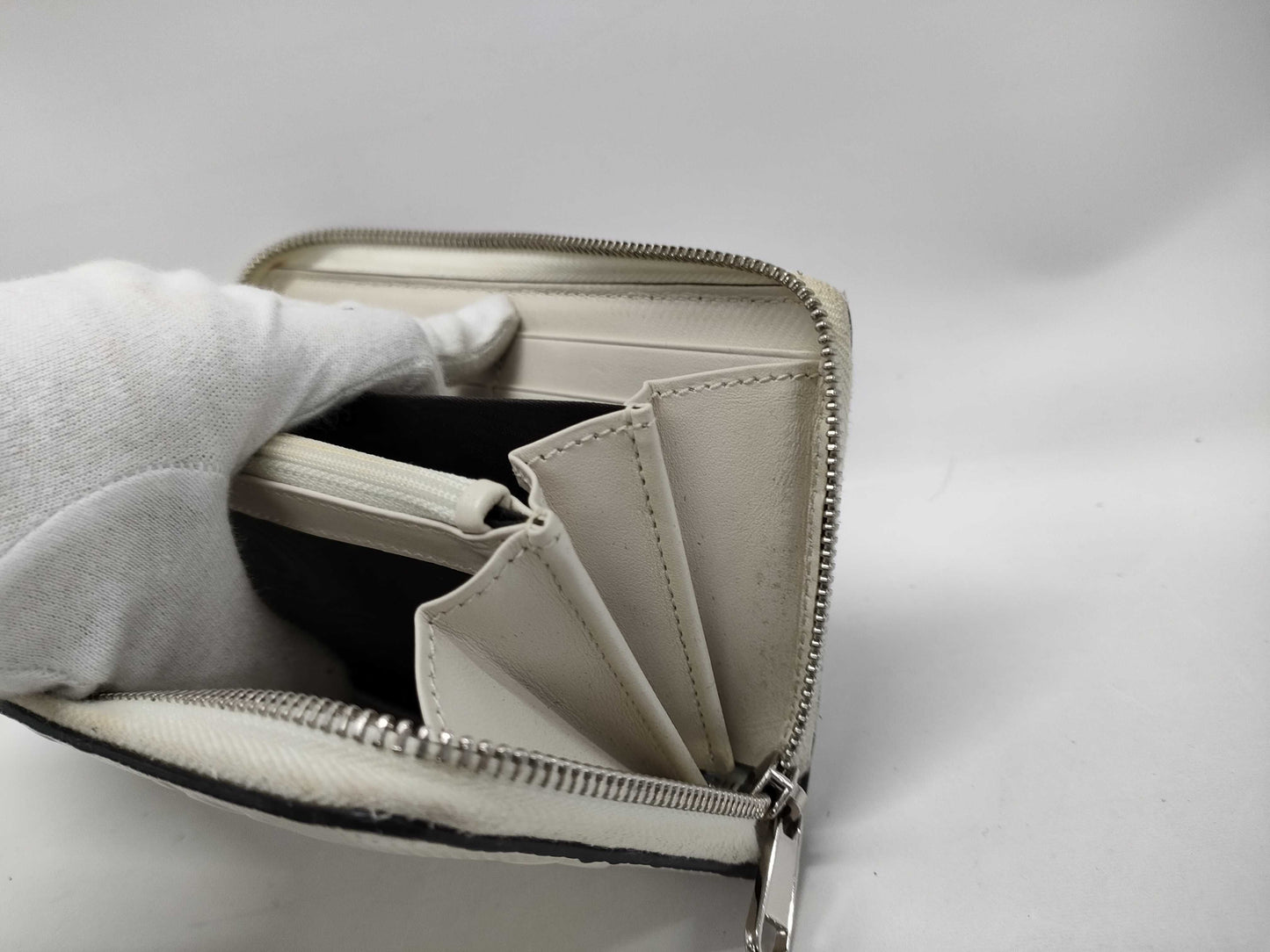 GUCCI GG Embossed Long Wallet