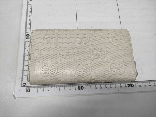 GUCCI GG Embossed Long Wallet