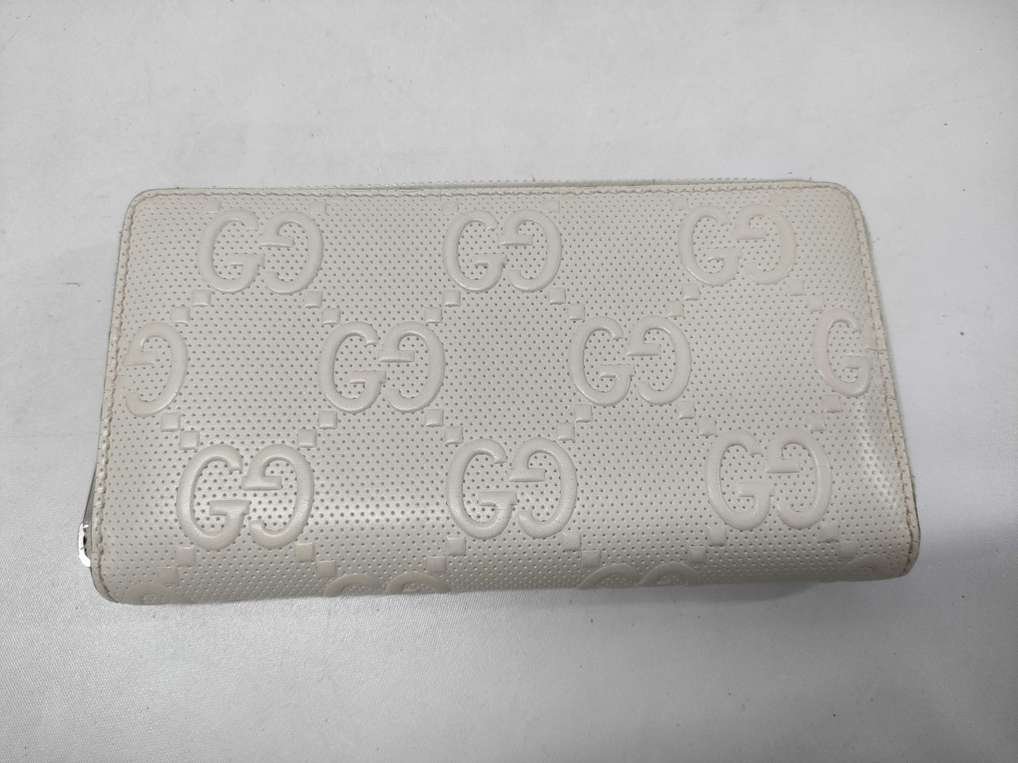 GUCCI GG Embossed Long Wallet