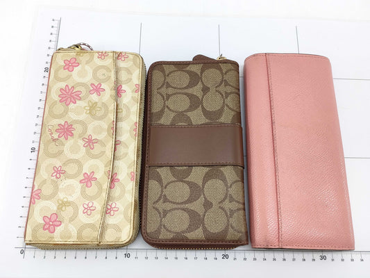 COACH 3-piece wallet