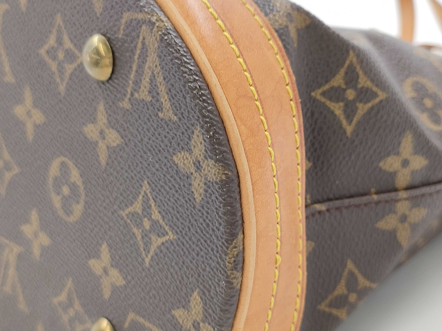 LOUIS VUITTON Monogram Bucket PM VI0050 Shoulder Bag