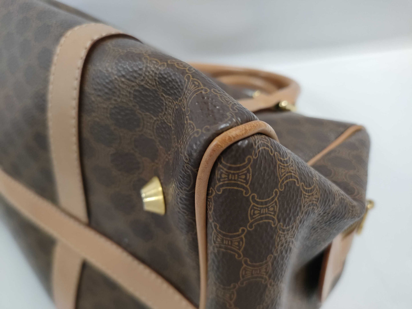 CELINE Macadam Mini Boston Bag Handbag