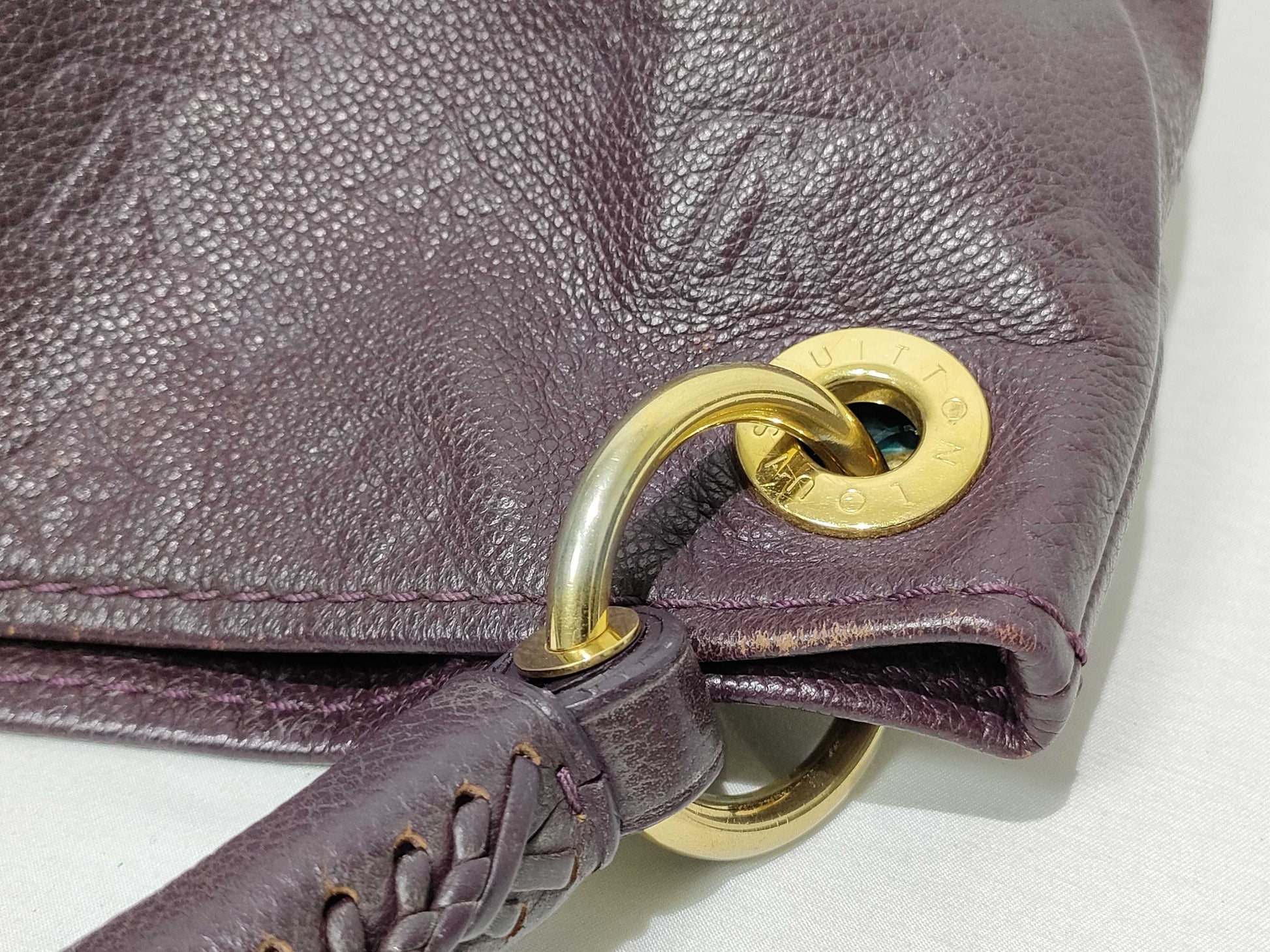 LOUIS VUITTON Monogram Empreinte Shoulder Bag M93828 Artsy MM CA1122 Shoulder Bag