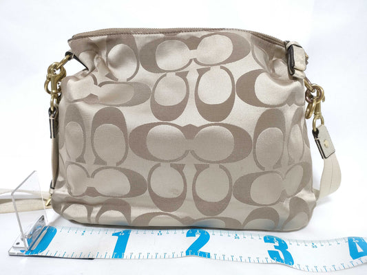 COACH Signature Brand Shoulder Bag