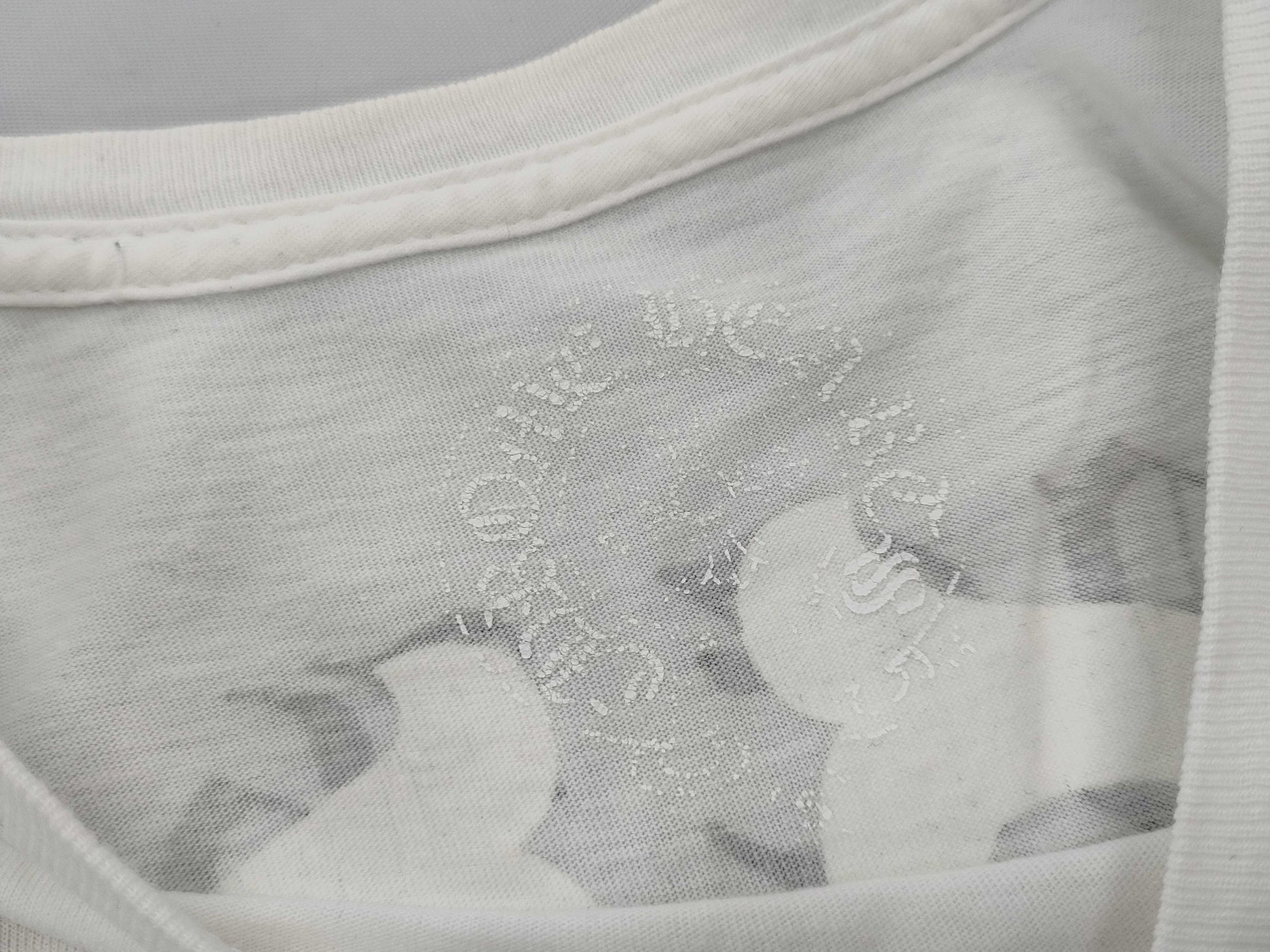 Chrome Hearts T-Shirt, Short Sleeve, Back Logo, Arch Logo, Vine Dagger, White, Small