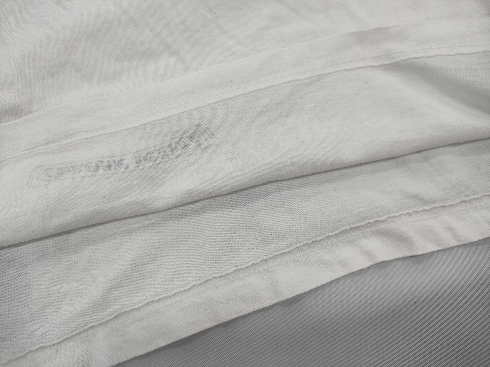 Chrome Hearts T-Shirt, Short Sleeve, Back Logo, Arch Logo, Vine Dagger, White, Small