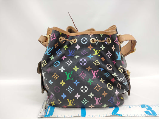 LOUIS VUITTON Monogram Multi Petit Noe Noir M42230 CA0191 Shoulder Bag