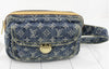 LOUIS VUITTON Mono Denim Bum Bag M95347 SR1027 Waist Bag
