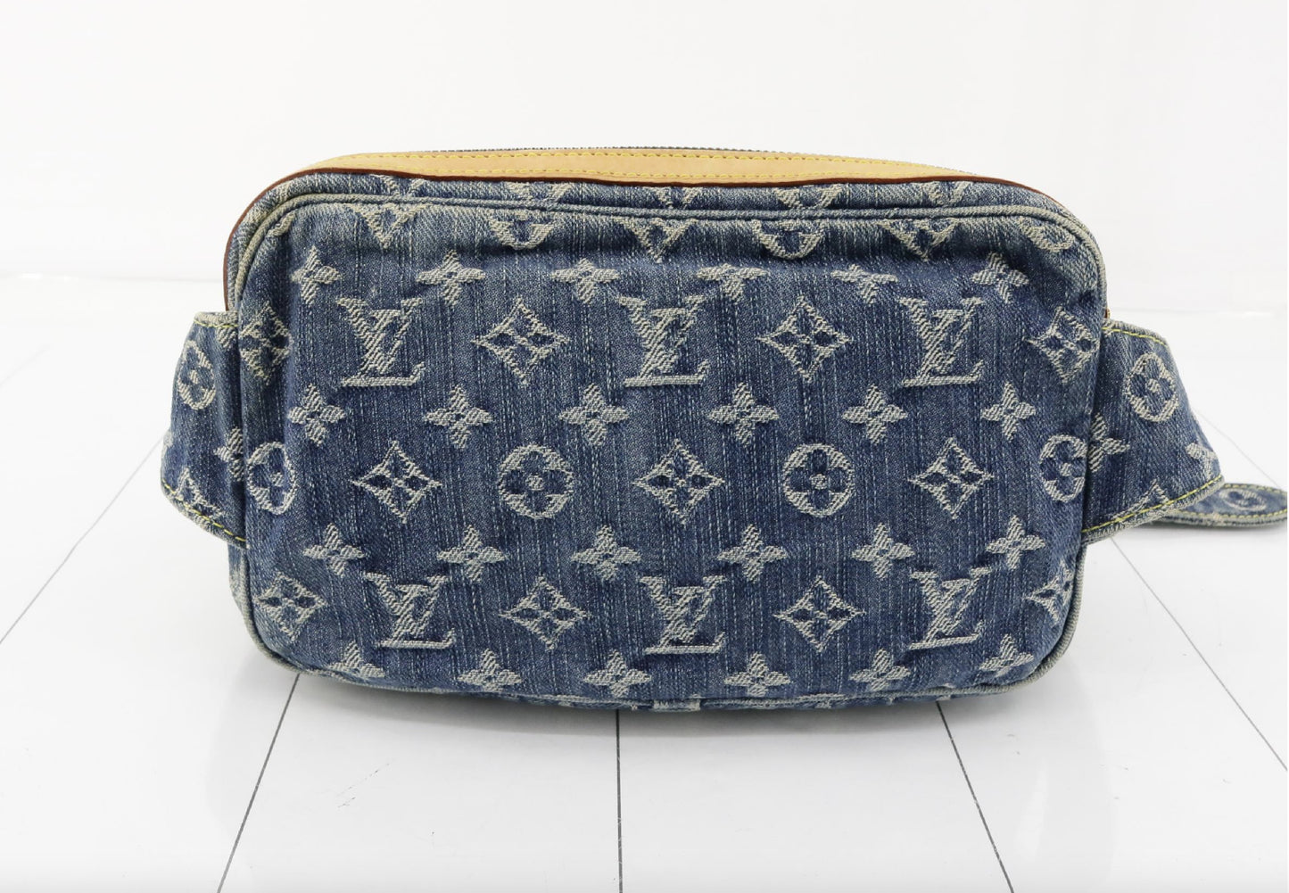 LOUIS VUITTON Mono Denim Bum Bag M95347 SR1027 Waist Bag