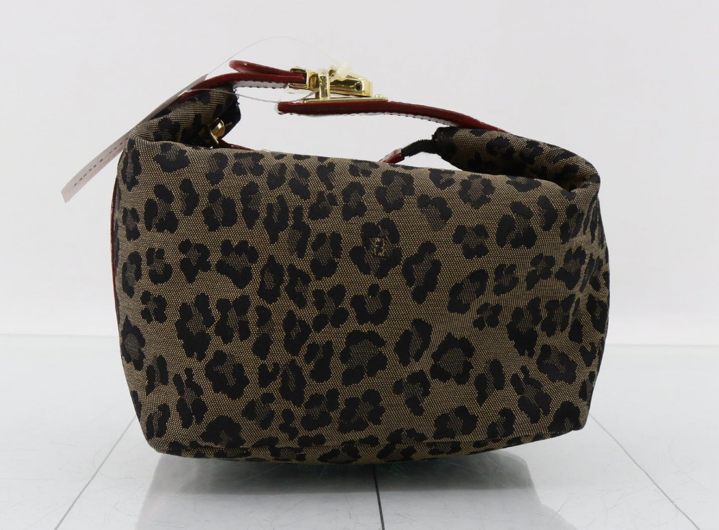 FENDI Leopard Print Pouch