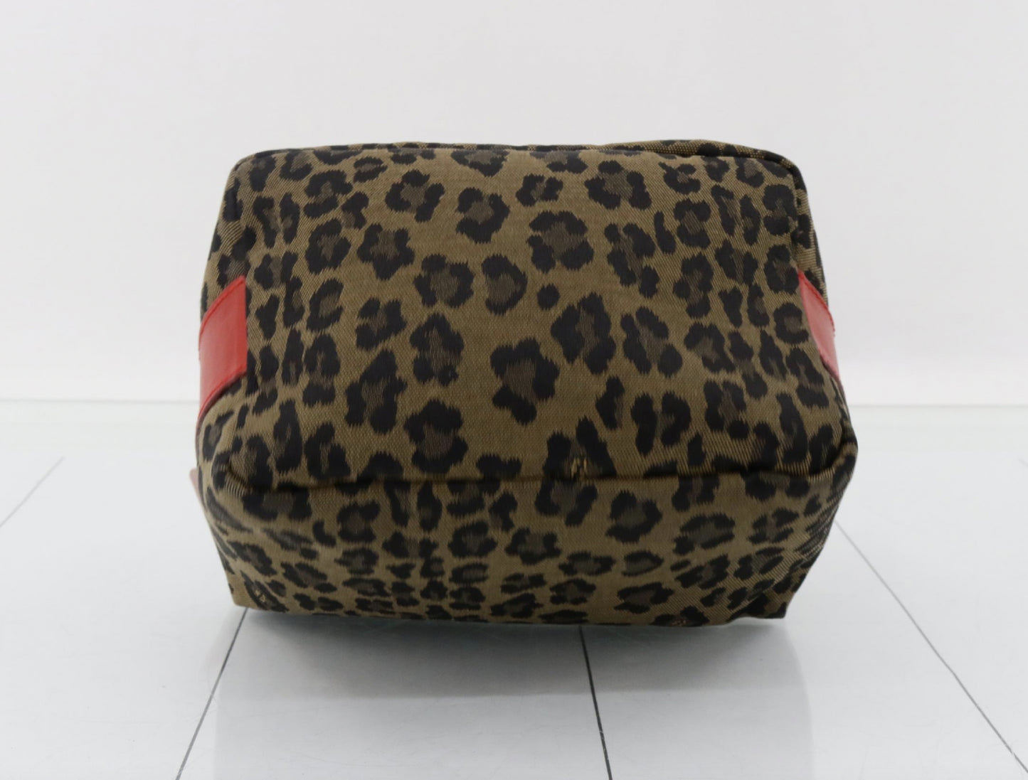FENDI Leopard Print Pouch