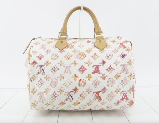 LOUIS VUITTON Monogram Watercolor Speedy 30 M95752 SP2078 Handbag
