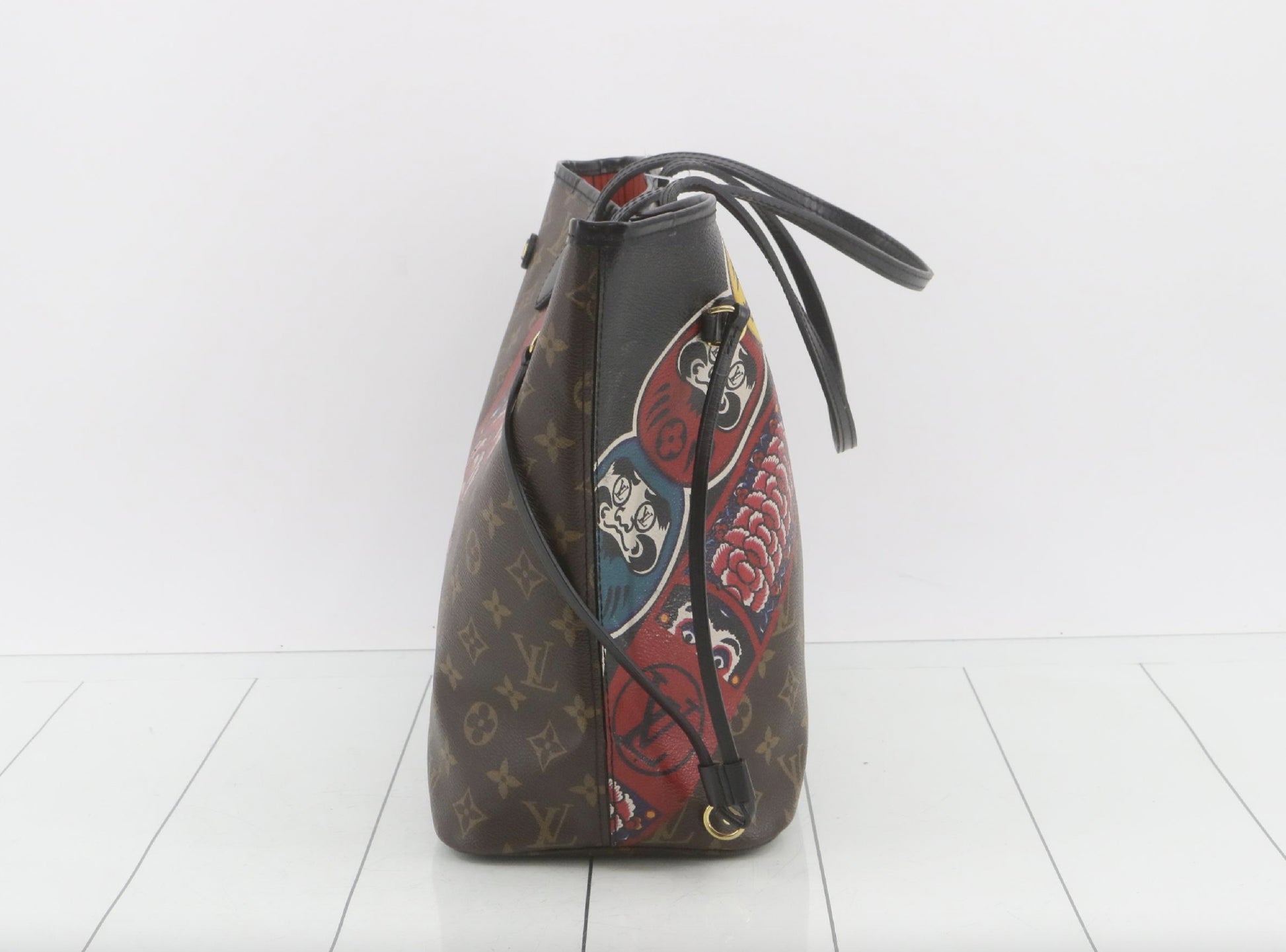 LOUIS VUITTON Monogram Neverall MM M 43499 Kansai Yamamoto Tote Bag