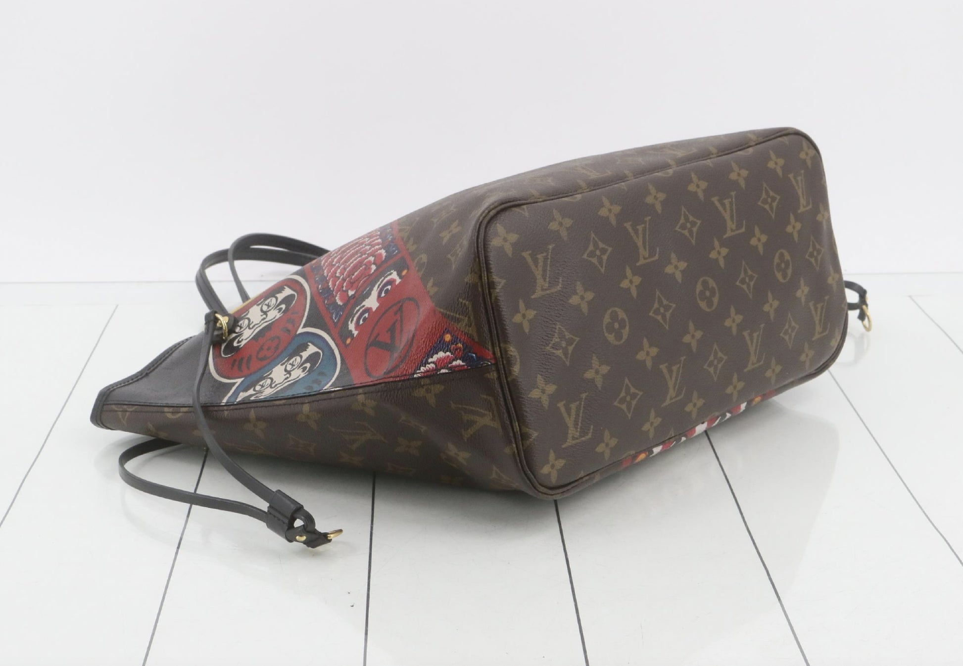 LOUIS VUITTON Monogram Neverall MM M 43499 Kansai Yamamoto Tote Bag