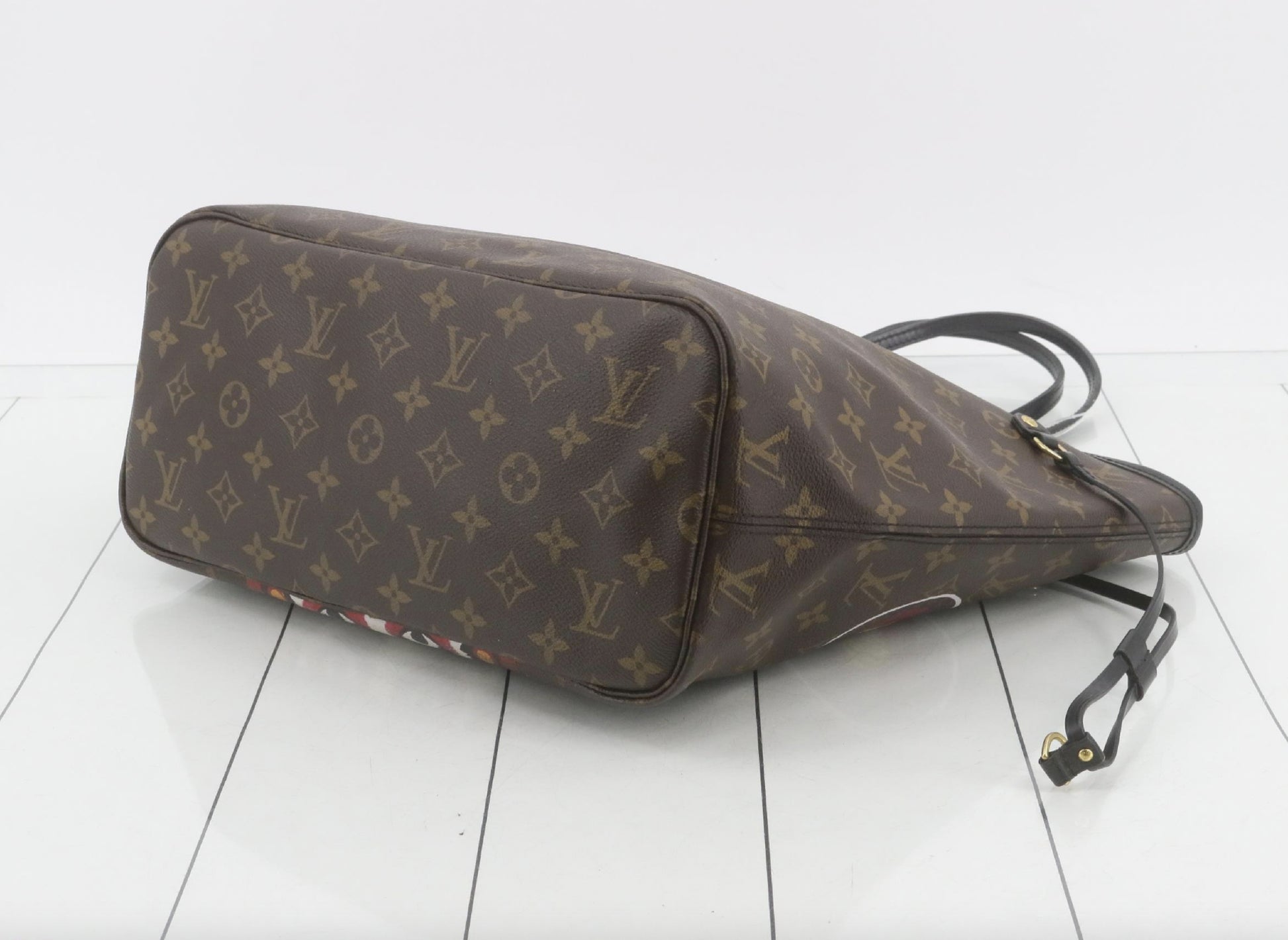 LOUIS VUITTON Monogram Neverall MM M 43499 Kansai Yamamoto Tote Bag