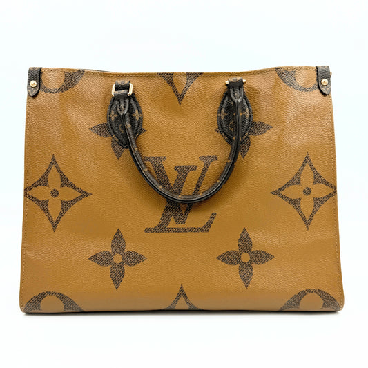 LOUIS VUITTON LOUIS VUITTON LOUIS VUITTON Monogram Giant Reverse On-the-Go MM M45321 Handbag Tote Bag Handbag